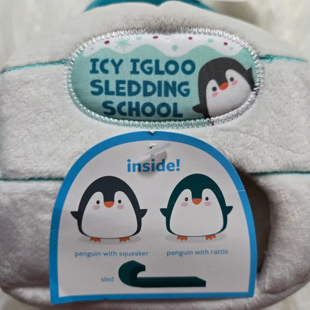 Carter's Igloo/Penguins Plush Toy